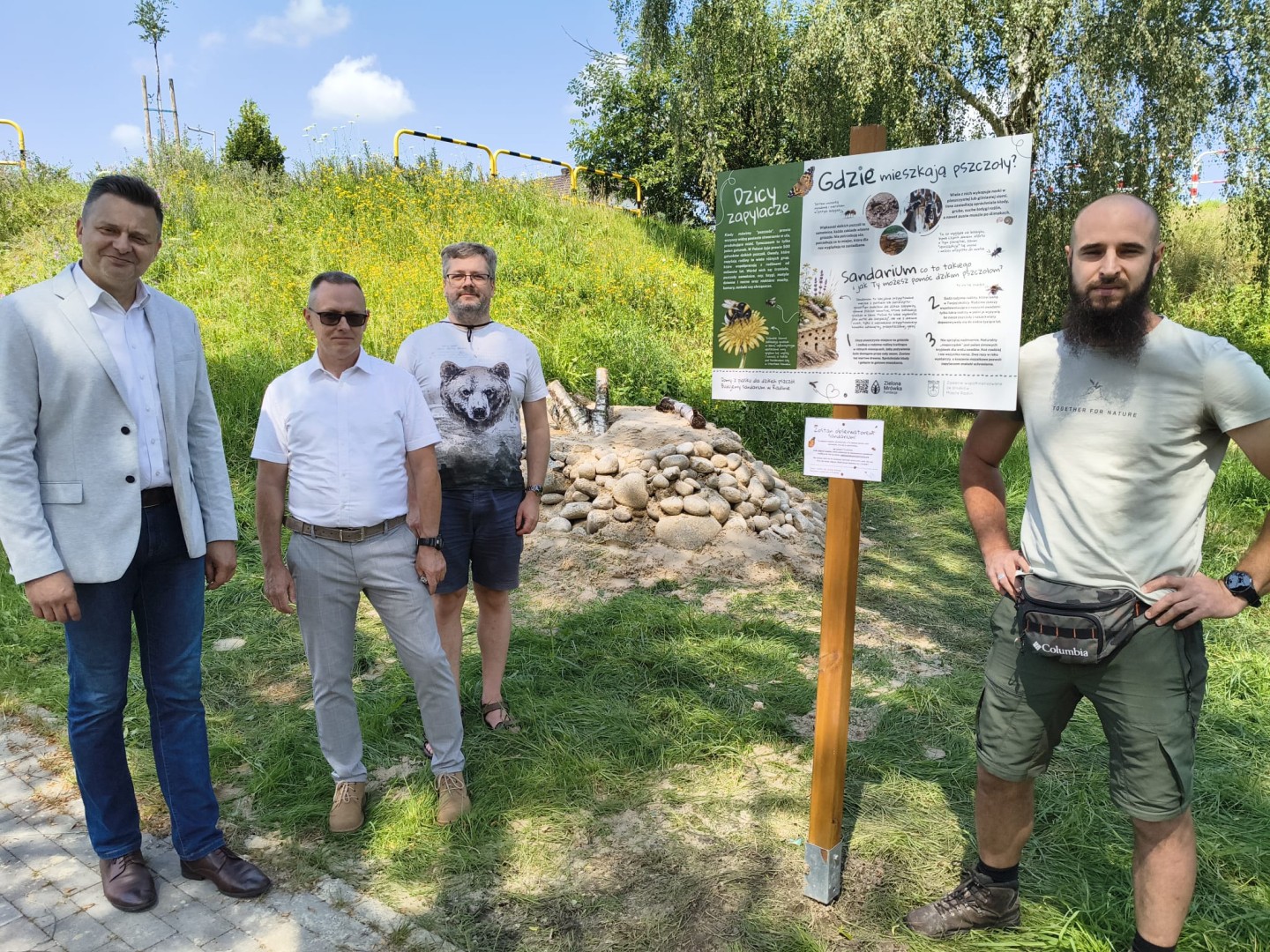 Mieszkańcy pomogli zbudować pierwsze sandarium w Radlinie. Co to za miejsce?