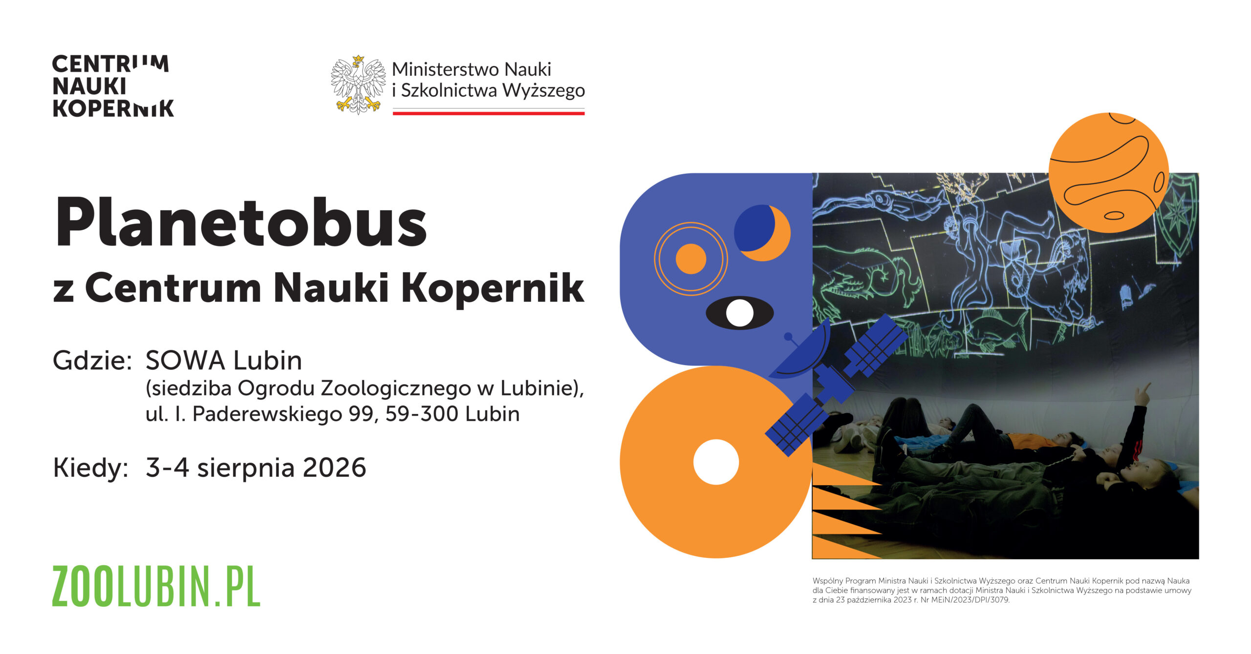 Mobilne planetarium zabierze chętnych w podróż po kosmosie