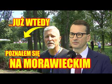 Morawiecki... tjaaa... Jemu nie chodzi o żadną tam Ojczyznę i takie tam... Poznałem się już wtedy