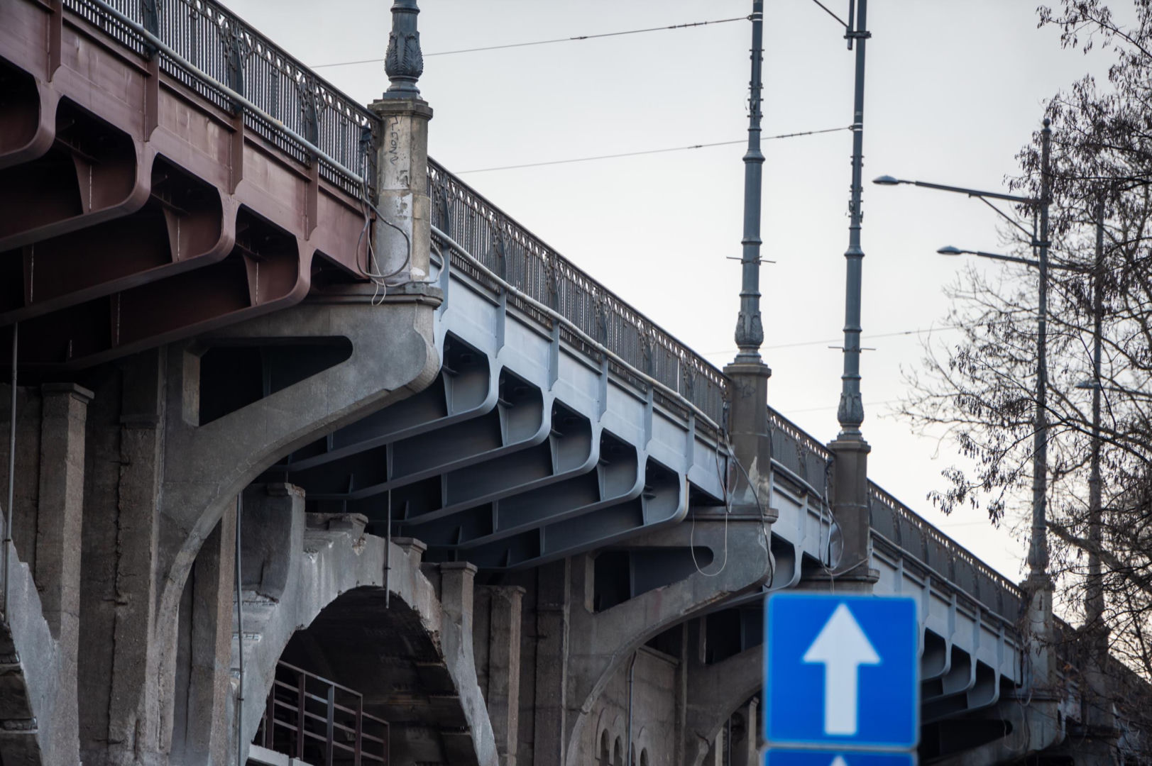 MOST PONIATOWSKIEGO Znów zmiany na czas remontu