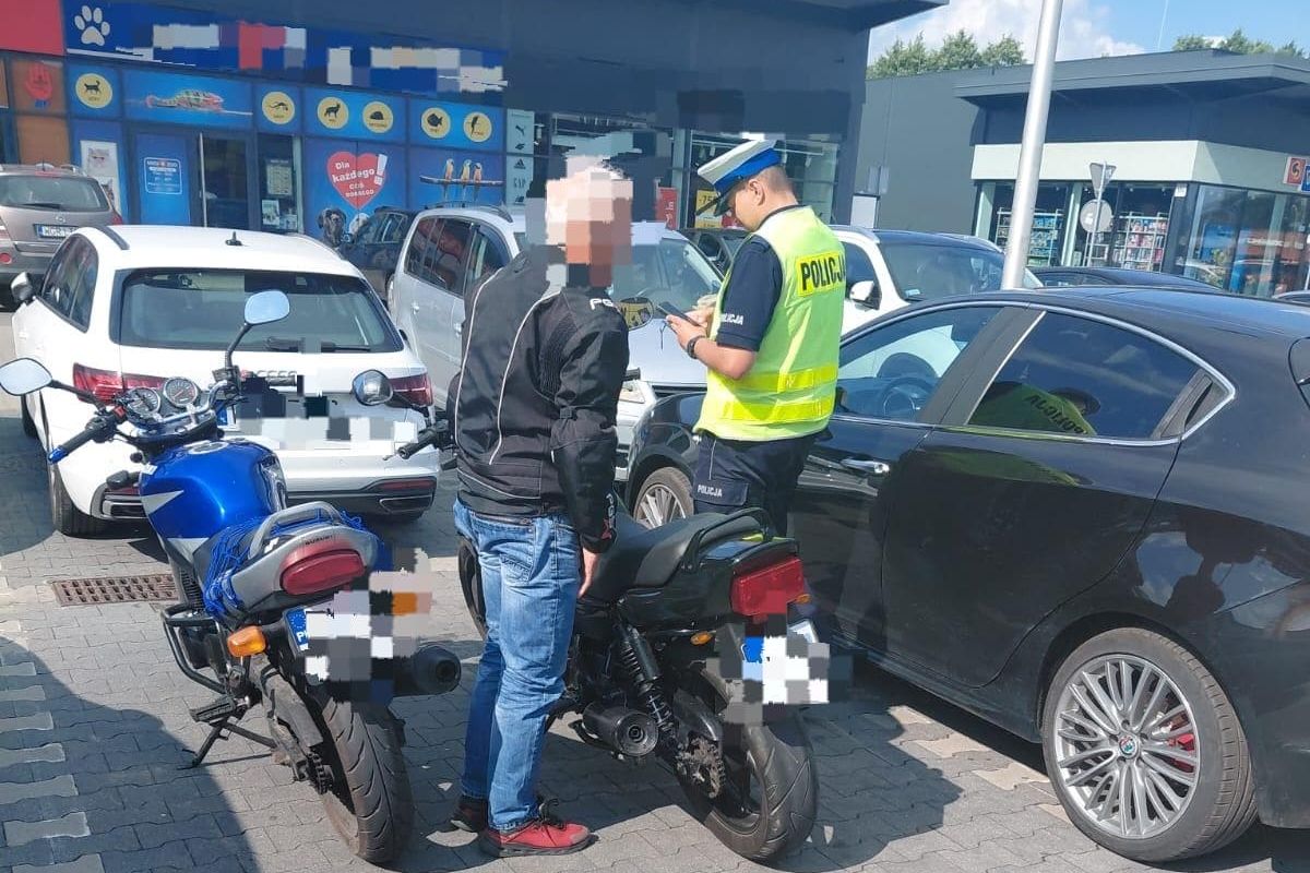 Motocykliści pod lupą. Weekendowa akcja policjantów na drogach powiatu grójeckiego