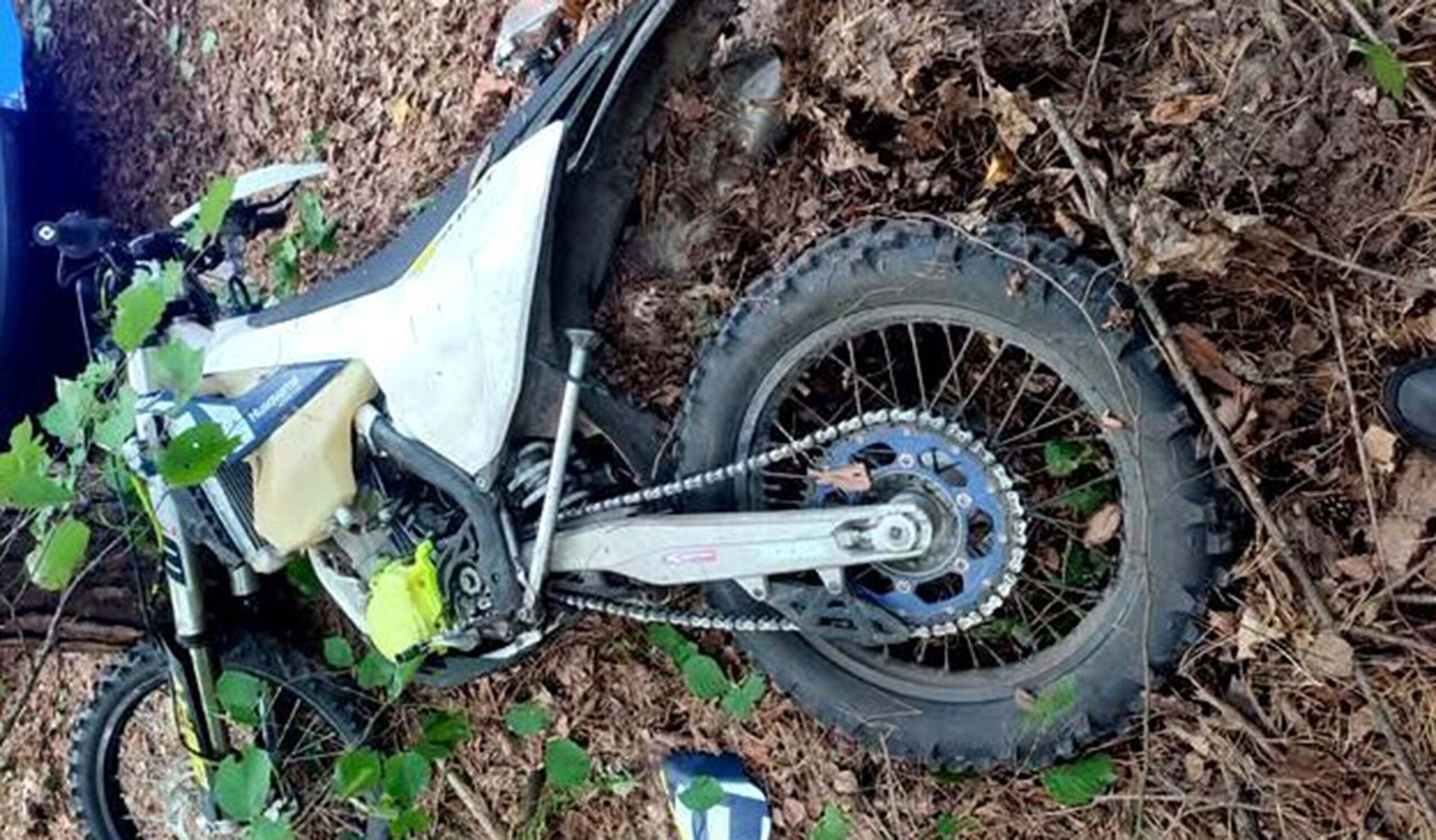 Motocyklista trafił do szpitala
