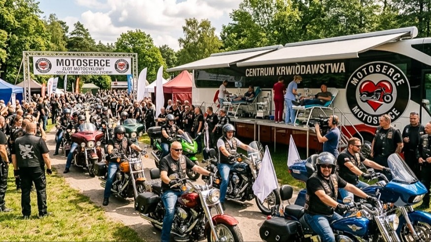 Motoserce 2026 w Gdańsku. Zabrano ponad 12 litrów krwi!