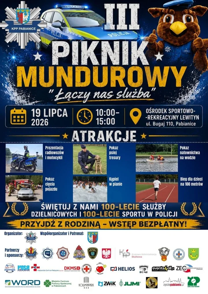 Mundurowy piknik w Lewitynie - policja i ratownicy pokażą kulisy służby