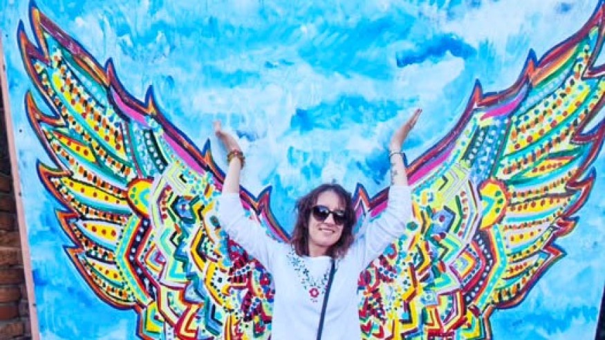 Mural z Kaszubskimi Skrzydłami. Angelika Szulfer szuka ściany!