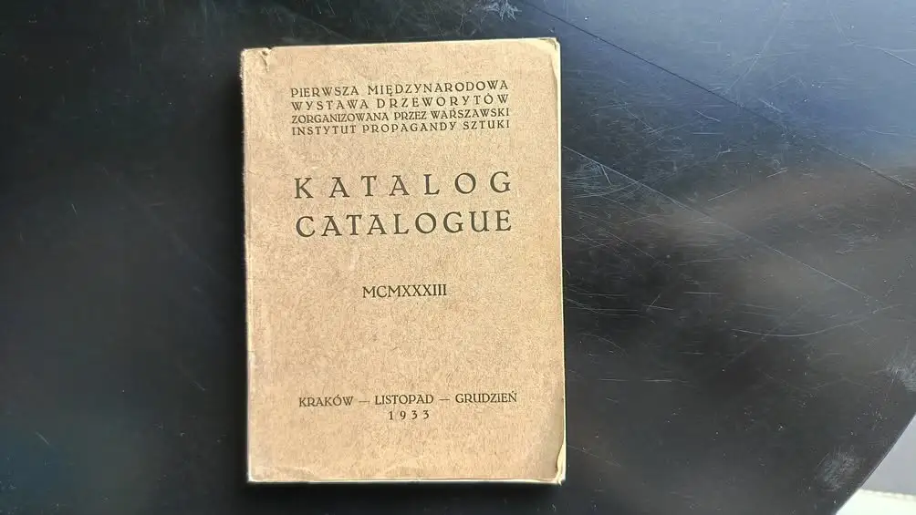 Muzeum w Kaliszu pozyskało rzadki katalog z drzeworytami Tadeusza Kulisiewicza