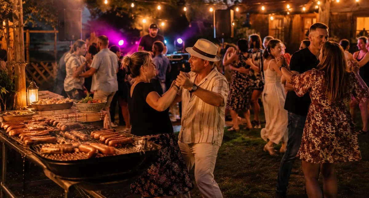 Muzyka, taniec i grill. Wiejska potańcówka w Ogorzelinach