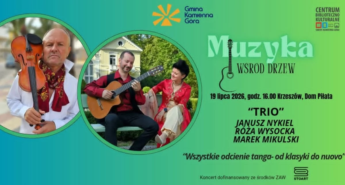 Muzyka wśród drzew - koncert przeniesiony