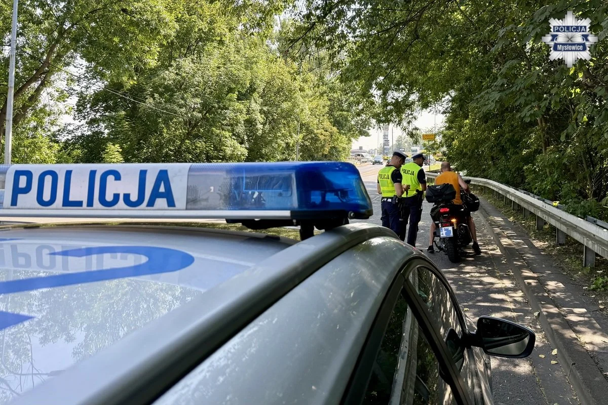 Mysłowice: Policja prowadzi akcję kontrolną motocykli i quadów
