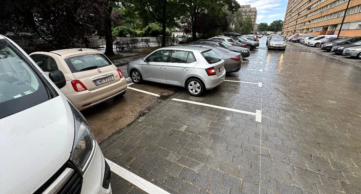Na ulicy Drukarskiej parking trochę „odjec…