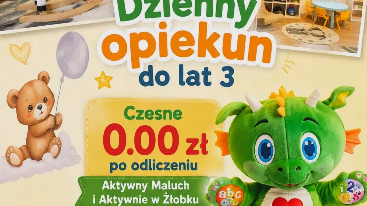 Nabór do nowo otwartej placówki dziennego opiekuna dzieci do lat 3