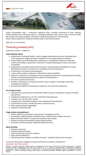 ogłoszenie specjalne w serwisie Lubartow24.pl