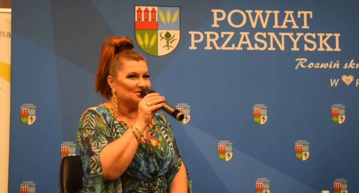 „Najlepiej czuję się na scenie”. Katarzyna Skrzynecka porwała publiczność w Przasnyszu