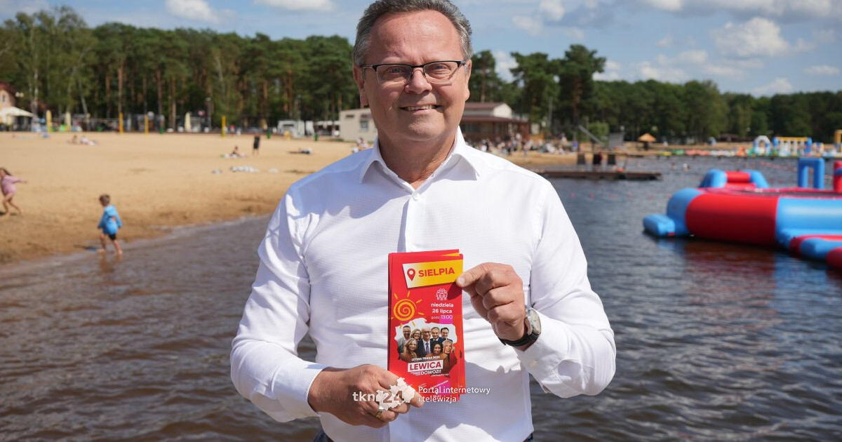 Najważniejsi politycy Lewicy w niedzielę przyjadą do Sielpi!