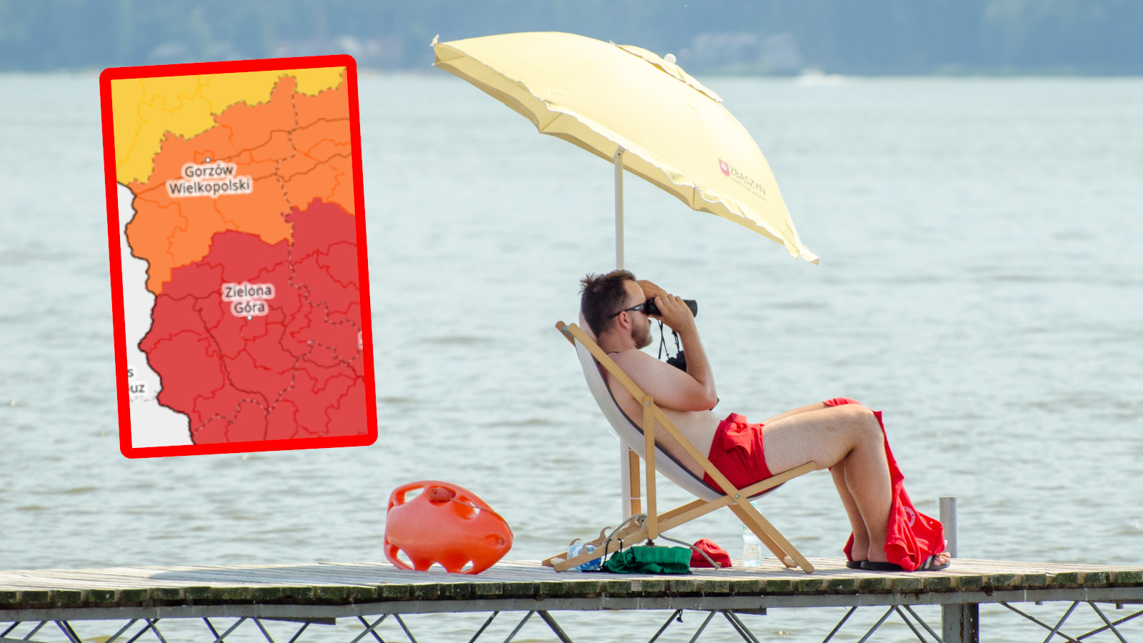 Najwyższe alerty IMGW dla Lubuskiego. Nawet 36°C i niebezpieczny upał
