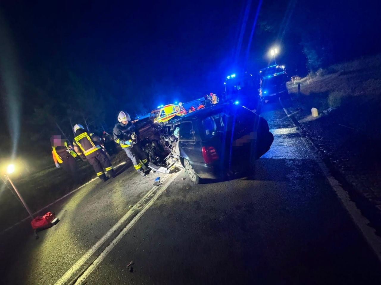 Nie żyje 17-latek, 6 osób w szpitalu. Pierwsze ustalenia po tragedii na drodze krajowej nr 58