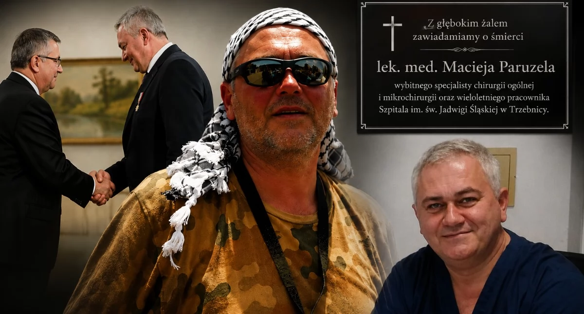 Nie żyje dr Maciej Paruzel. Wybitny mikrochirurg ze szpitala w Trzebnicy miał 56 lat 1