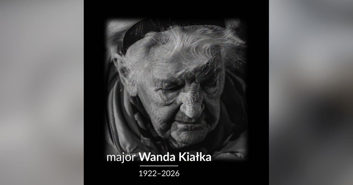 Nie żyje Wanda Kiałka. Bohaterka AK miała 103 lata