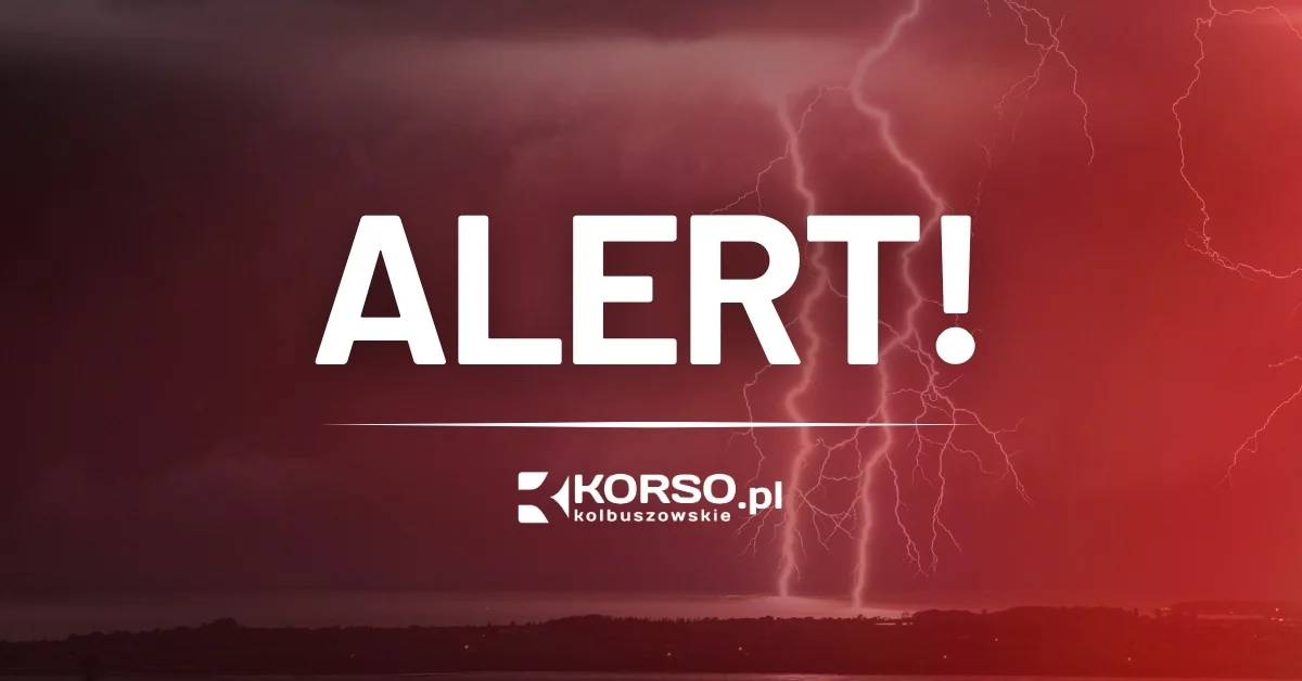 Niebezpieczna noc na Podkarpaciu. Wydano pomarańczowy alert!