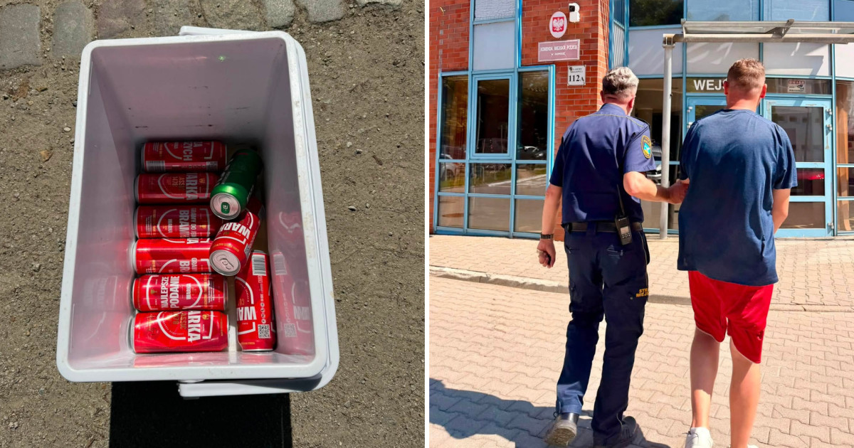 Nielegalny handel na plaży w Sopocie. Służby w akcji