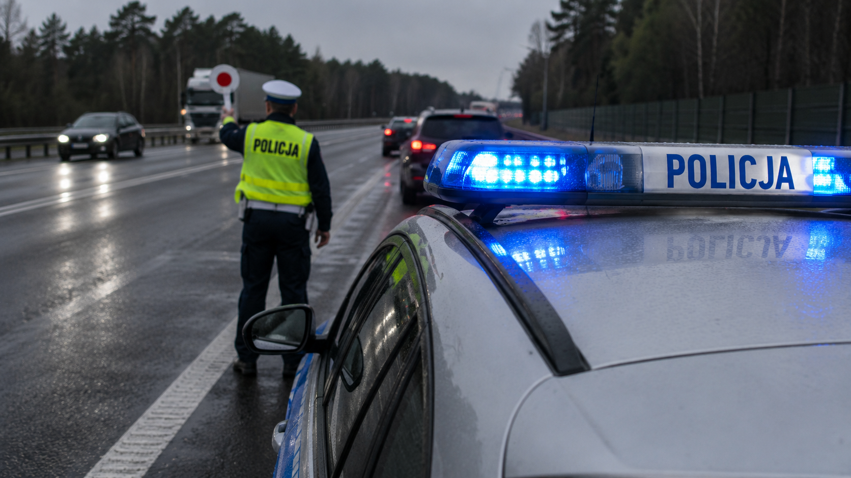 Nietrzeźwy kierowca zatrzymany na A2. Obywatel Litwy usłyszał wyrok już następnego dnia