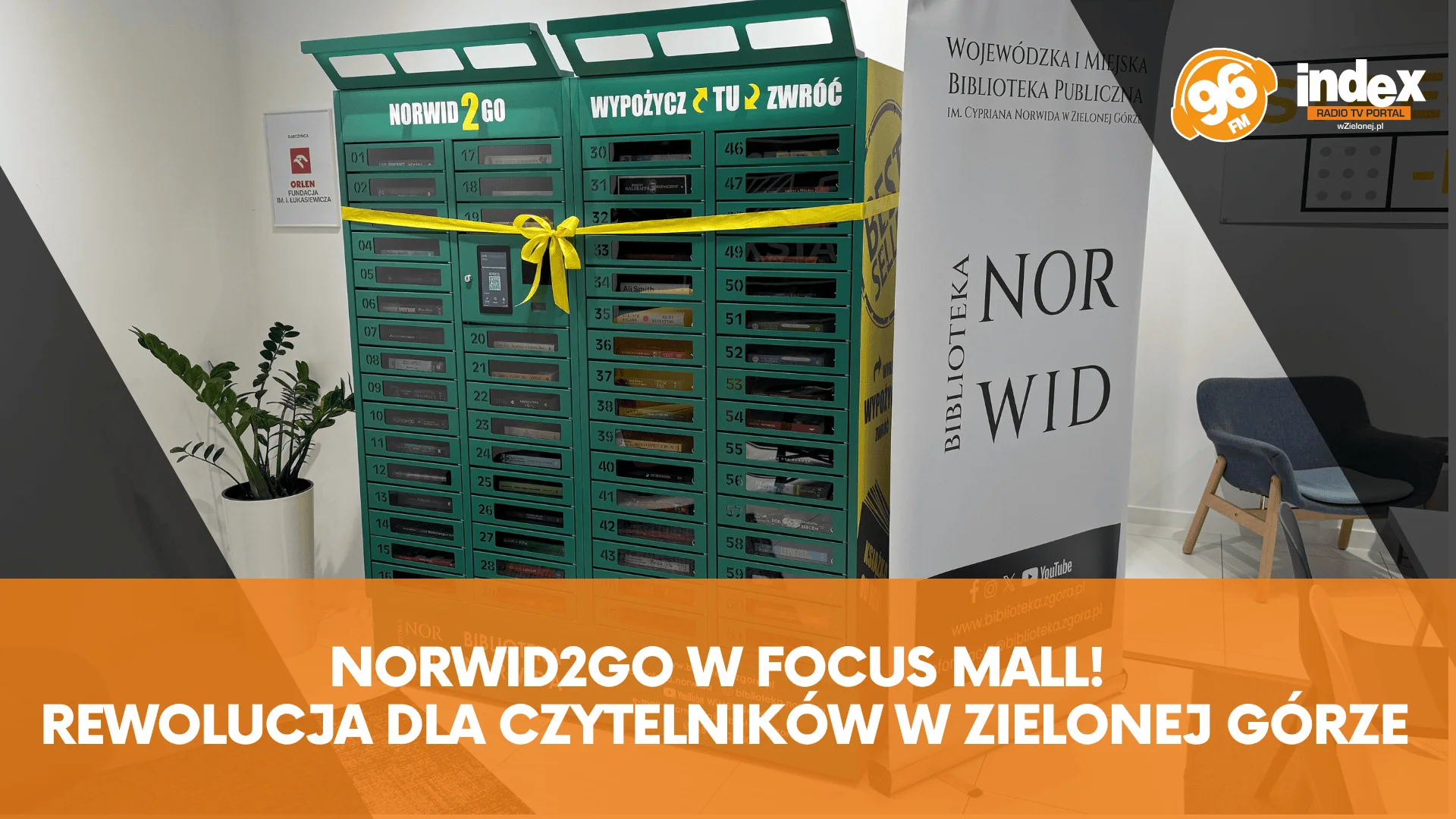 Norwid2Go już działa. Wypożyczysz najnowsze hity wydawnicze podczas zakupów