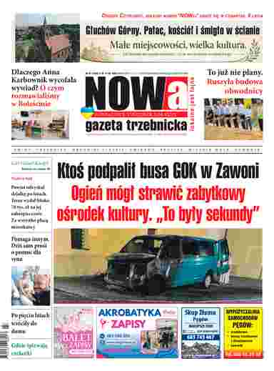 NOWa Gazeta Trzebnicka Społeczno-informacyjne 3,50 zł z VAT 8%