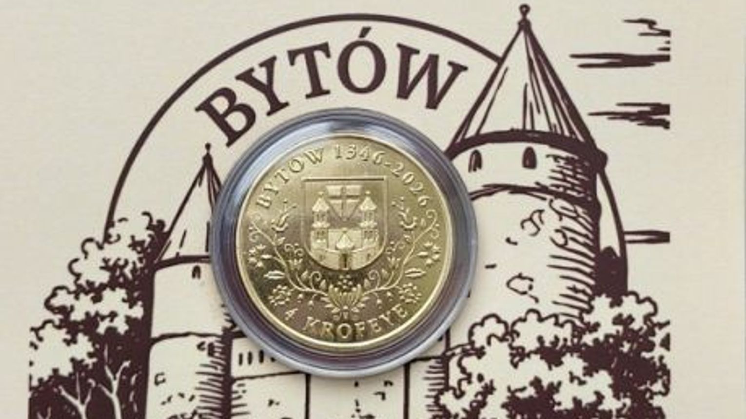 Nowa moneta na 680-lecie Bytowa! Poznaj niezwykłą historię miasta i kaszubskich tradycji