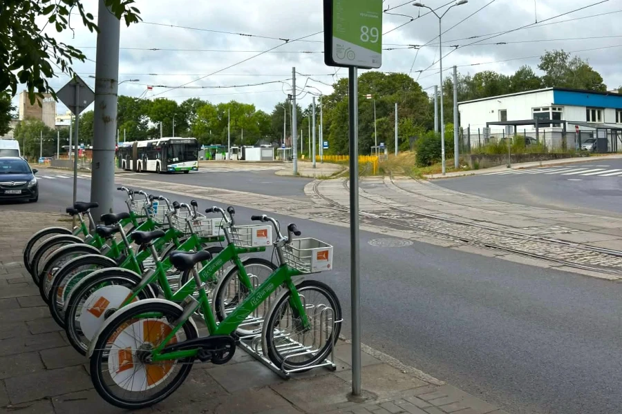 Nowa stacja BikeS już działa. Rowery miejskie dostępne przy Pętli Ludowej