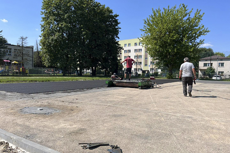 Nowe boisko przy Szkole Podstawowej nr 3 w Zamościu