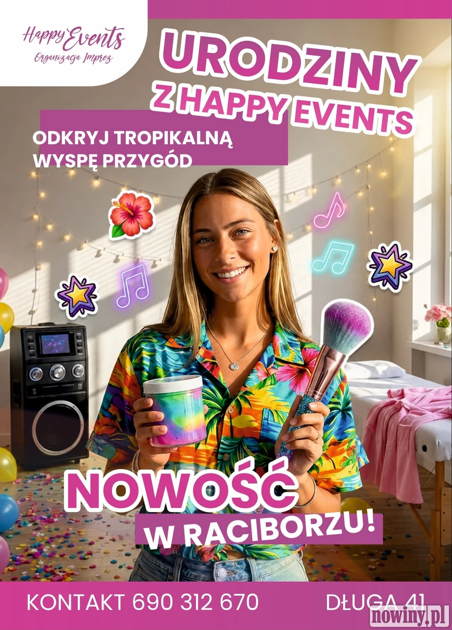 Nowość w Raciborzu! Odkryj Tropikalną Wyspę Przygód w Happy Events!