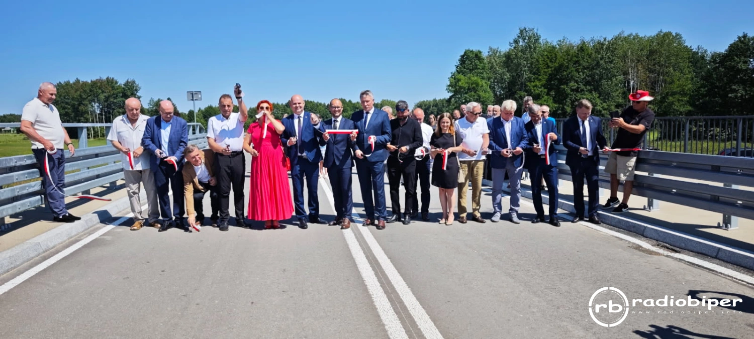 Nowy most i droga połączyły gminy Biała Podlaska i Zalesie