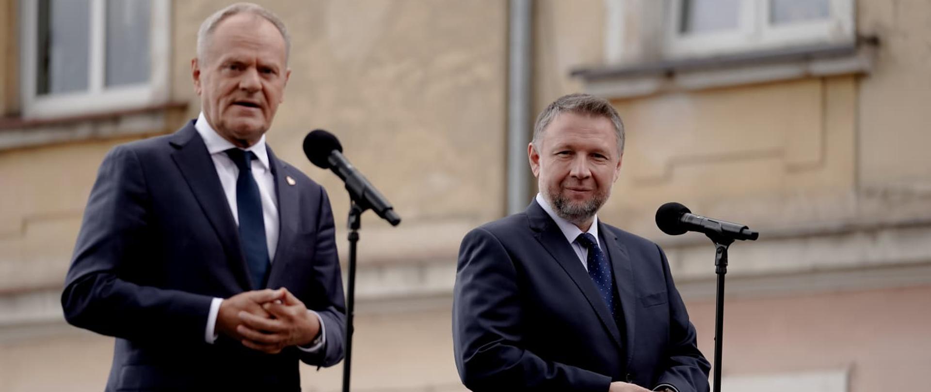 wizyty Pana Ministra Spraw Wewnętrznych i Administracji Marcina Kierwińskiego w Nysie i Głuchołazach