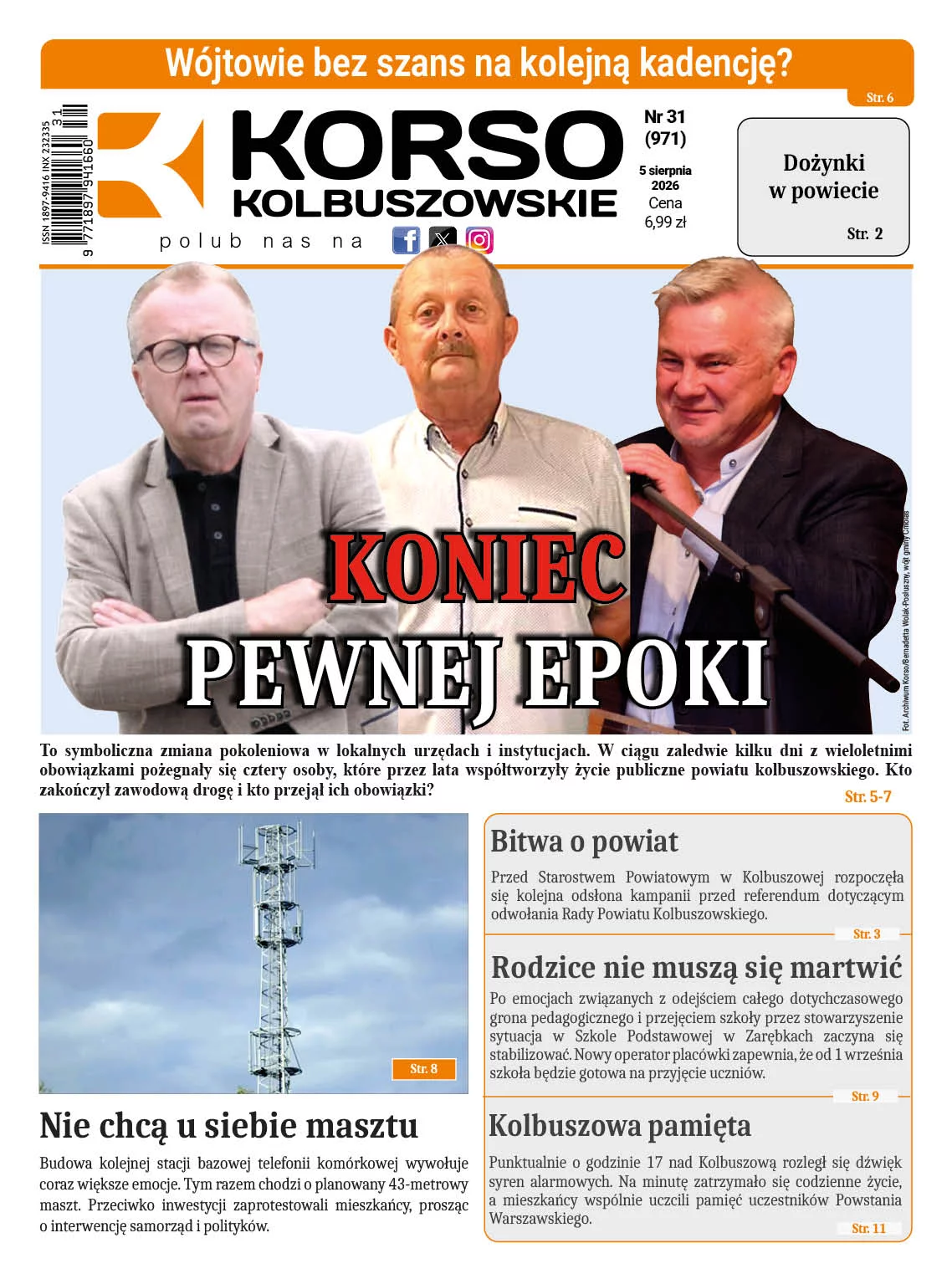 Nowy numer Korso Kolbuszowskie 31/2026. Sprawdź, o czym piszemy