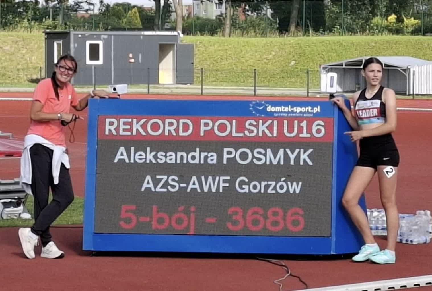 Nowy rekord Polski, czyli kolejny talent w rodzinie Posmyków!