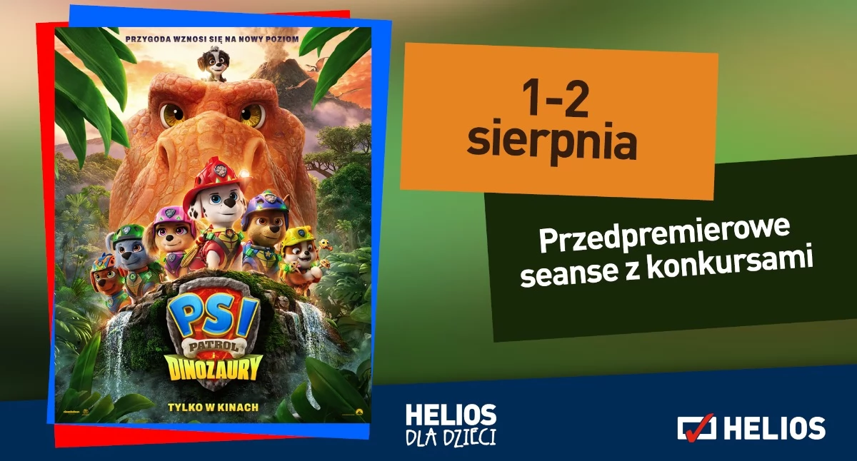 Nowy repertuar kina Helios: sierpień pełen filmowych hitów!