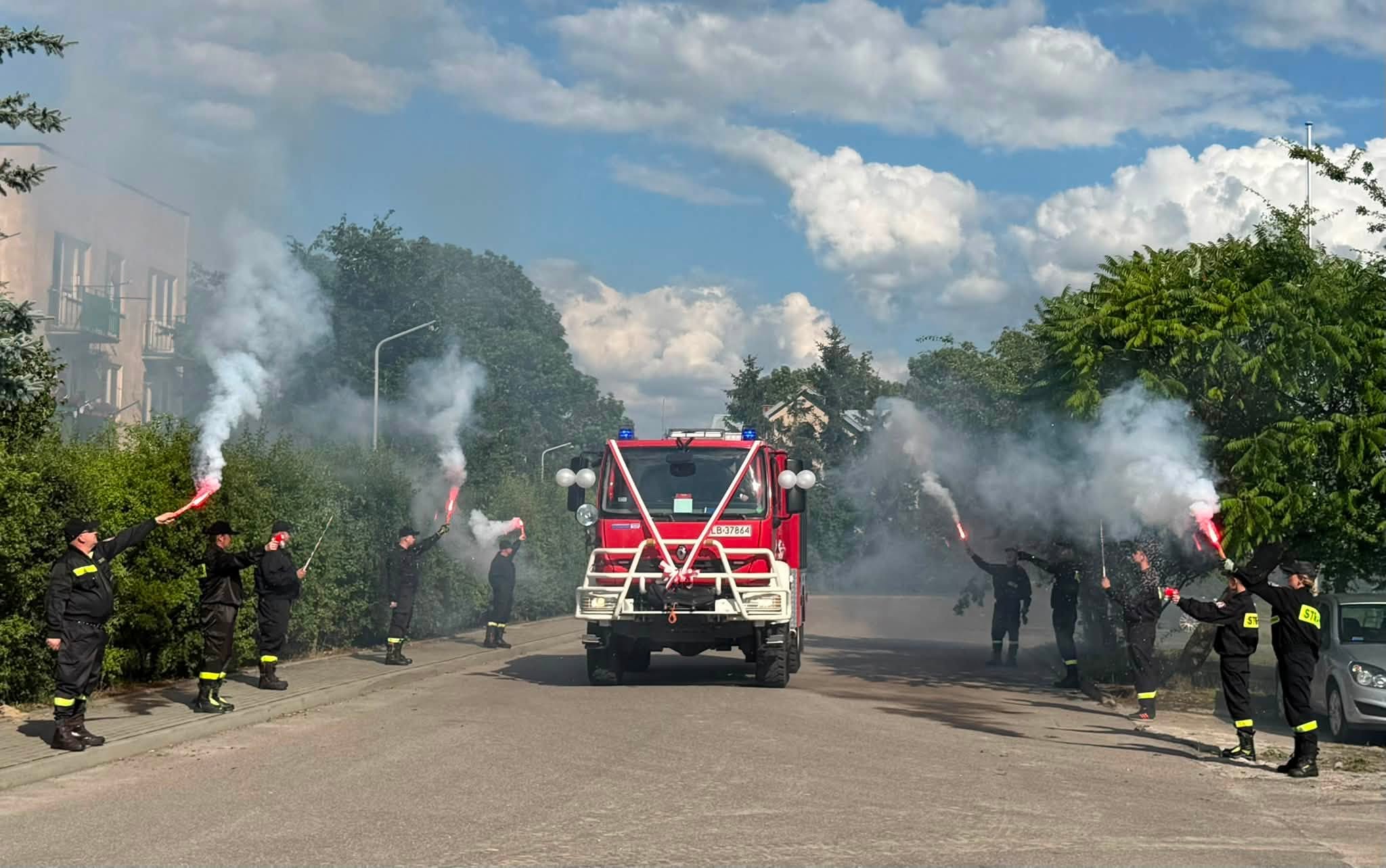 Nowy samochód strażacki dla OSP Wisznice