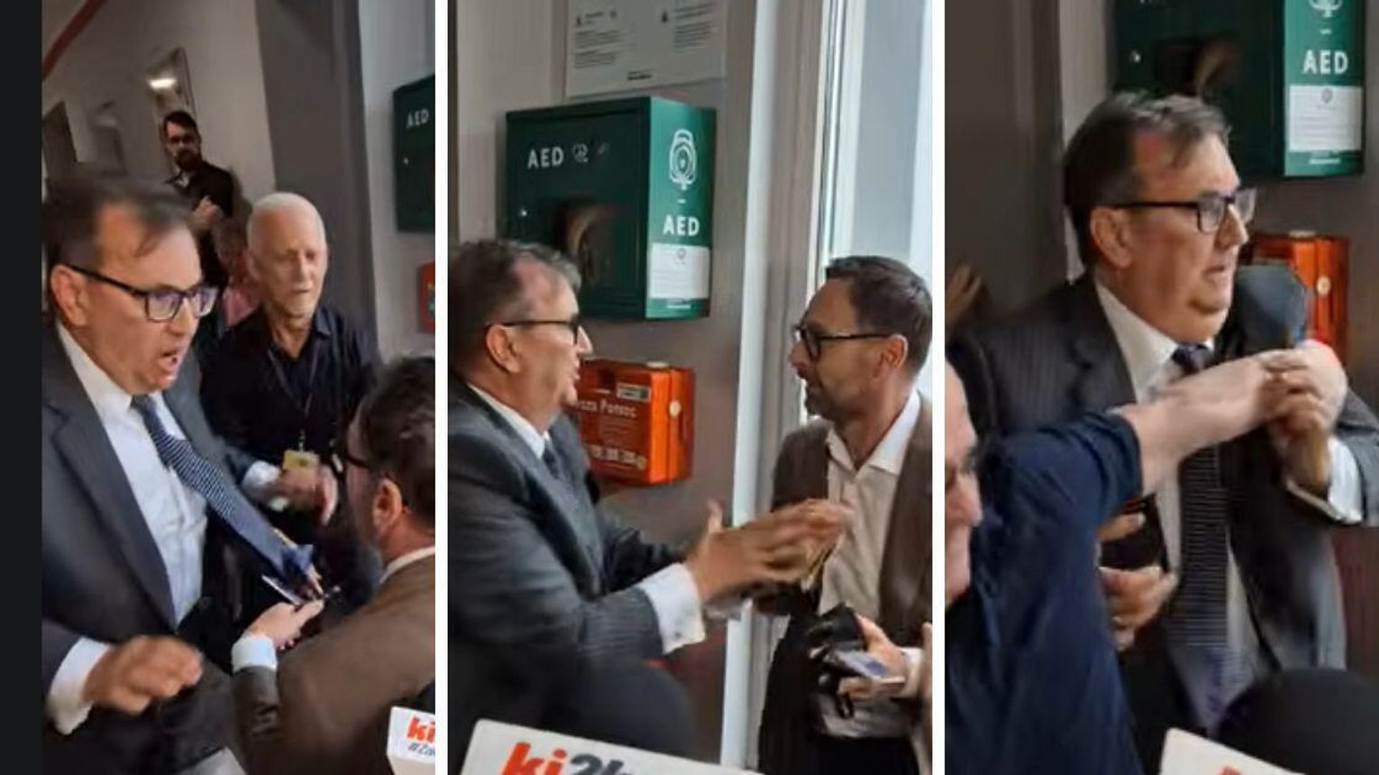 Obajtek próbował wejść do Solino. Doszło do przepychanek, PiS mówi o ataku, KO składa zawiadomienie do prokuratury