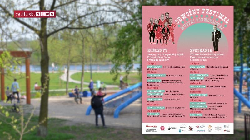 Obwoźny Festiwal Muzyki Podwórzowej zawita do Pułtuska