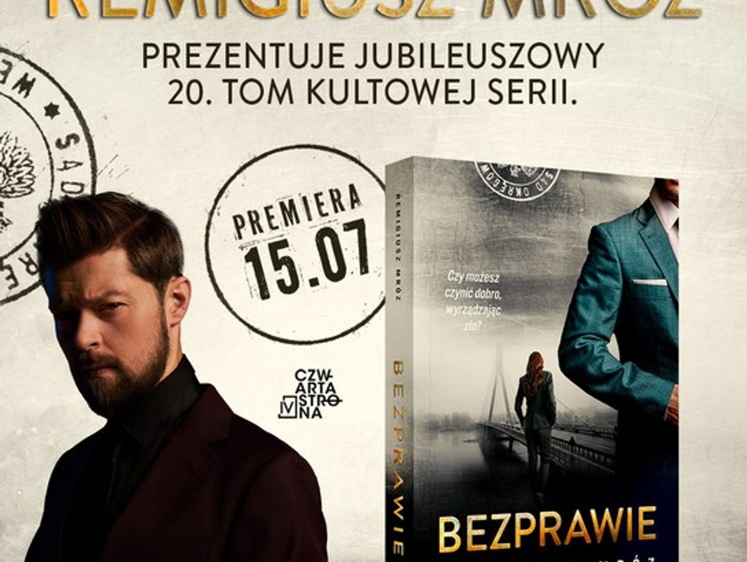 Od dziś w Empiku 20 tom Bezprawia R. Mroza