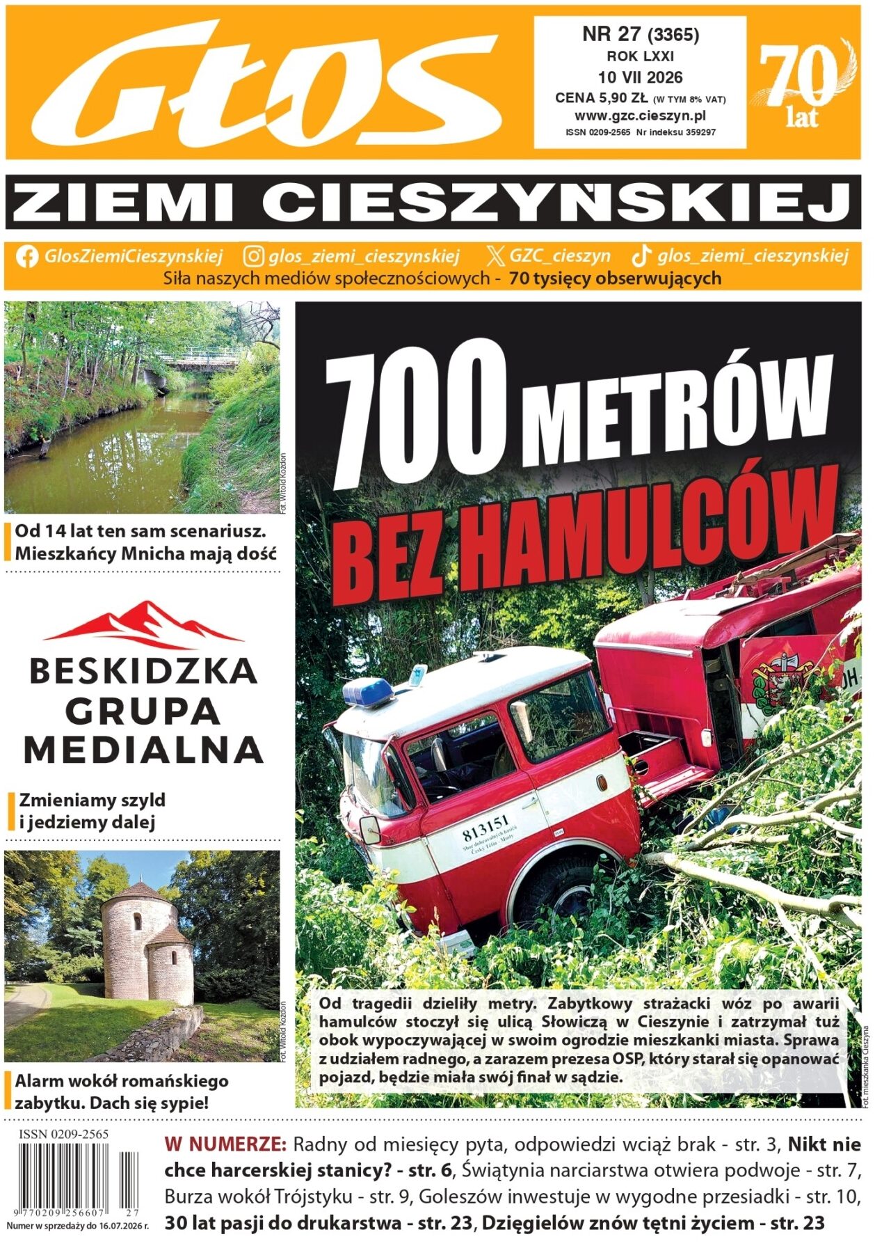 Od tragedii o krok. O czym przeczytacie w nowym „Głosie”?