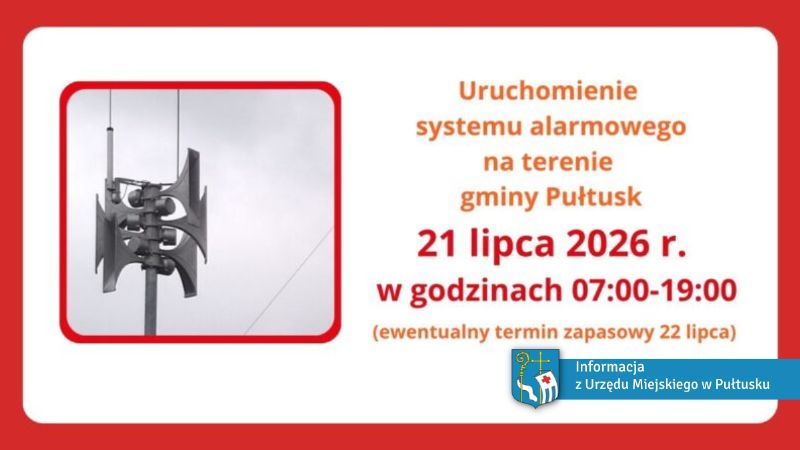 Ogólnokrajowe ćwiczenie pod kryptonimem „ALARM-26”