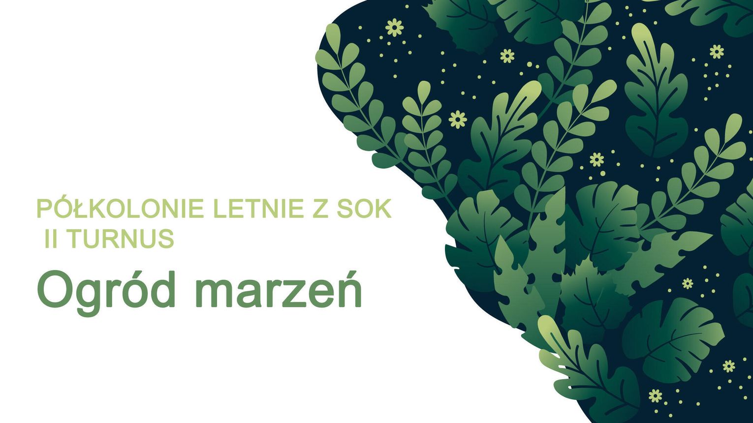 „Ogród marzeń” – Suwalski Ośrodek Kultury zaprasza dzieci na letnie półkolonie pełne przygód i natury