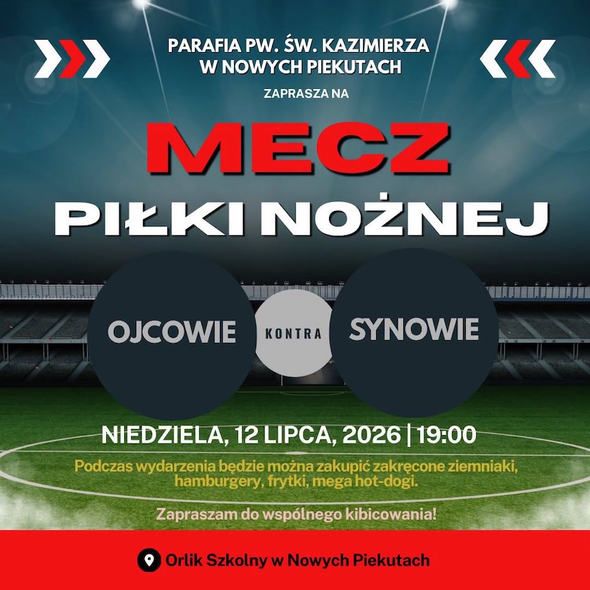 Ojcowie kontra synowie. Nietypowy mecz w Nowych Piekutach