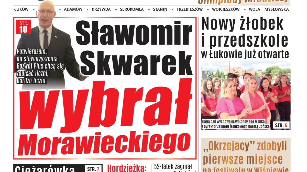 OKŁADKAWspólnota Łukowska nr 31/2026 r