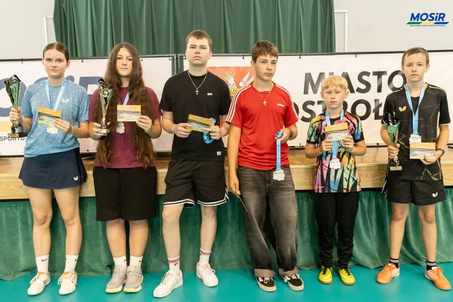 Olga Baranek zwyciężyła w wakacyjnym turnieju tenisa stołowego