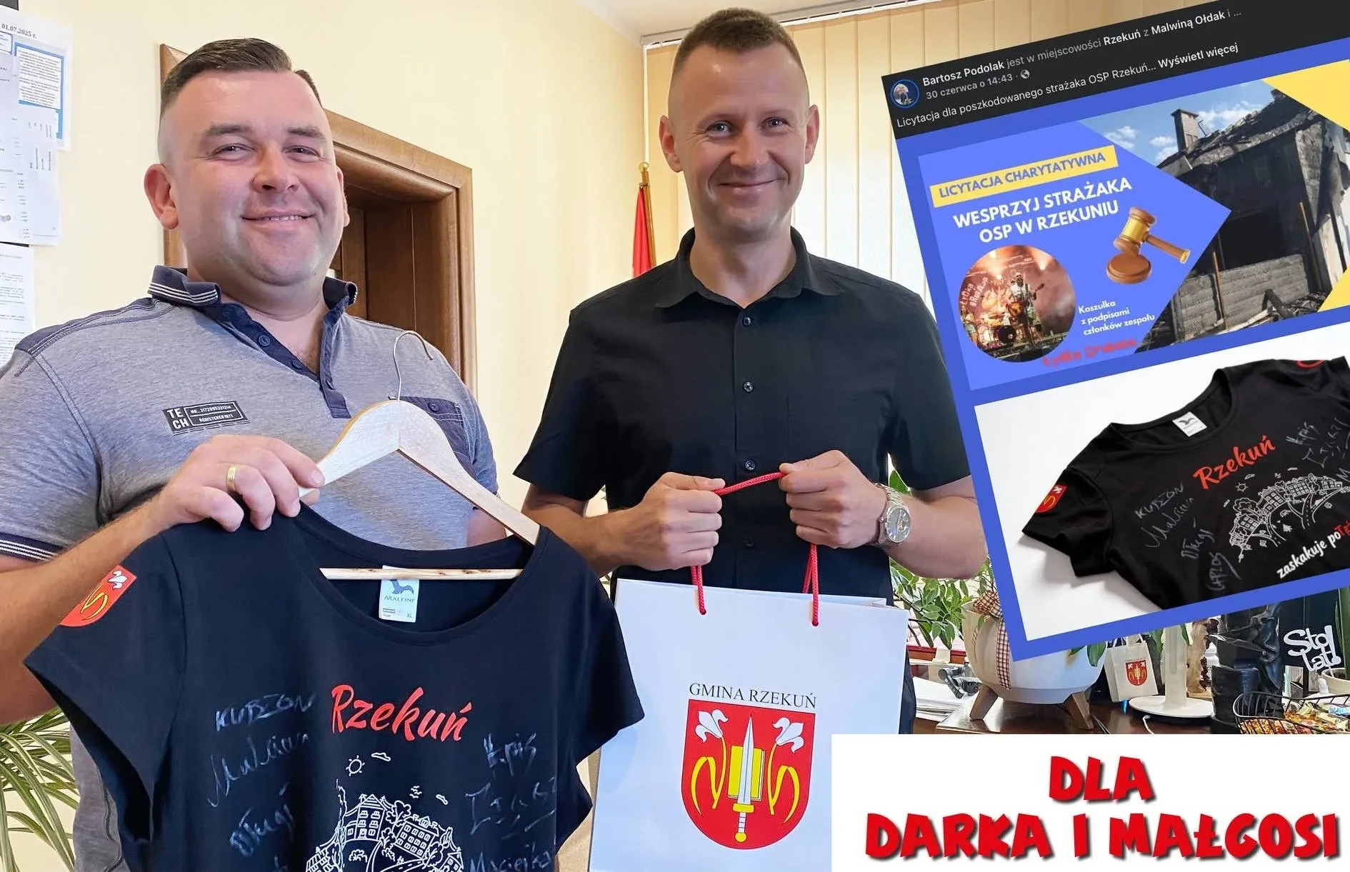 On pomagał innym, teraz sam potrzebuje pomocy. I ludzie pomagają. Duża kwota z licytacji trafiła do Darka