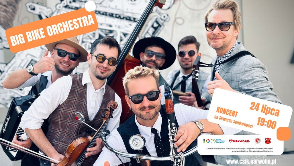 Orkiestra? Na rowerze? Tego koncertu nie możecie przegapić!