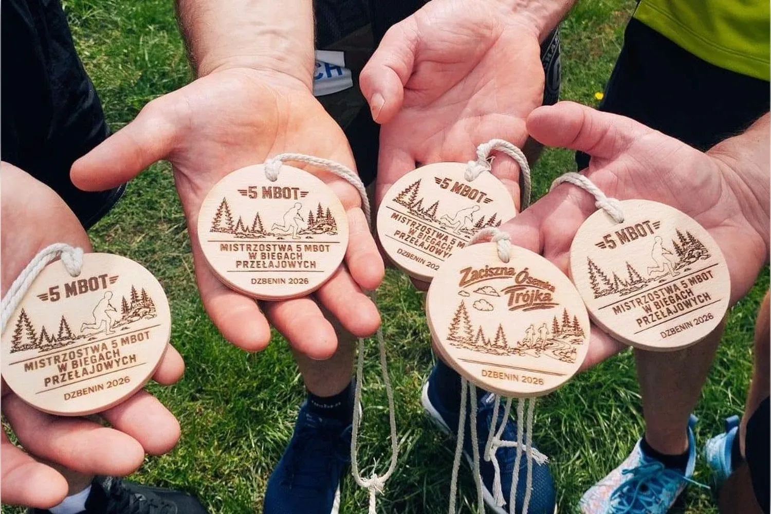 Osadzeni z Przytuł Starych na podium biegów w Dzbeninie