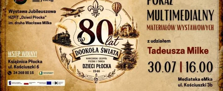 Osiem dekad „Dzieci Płocka” na jednej wystawie. Tadeusz Milke opowie o jej kulisach